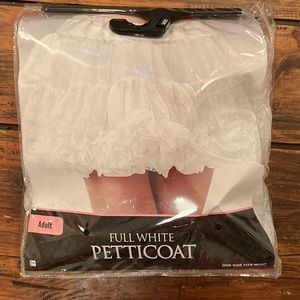 White petticoat